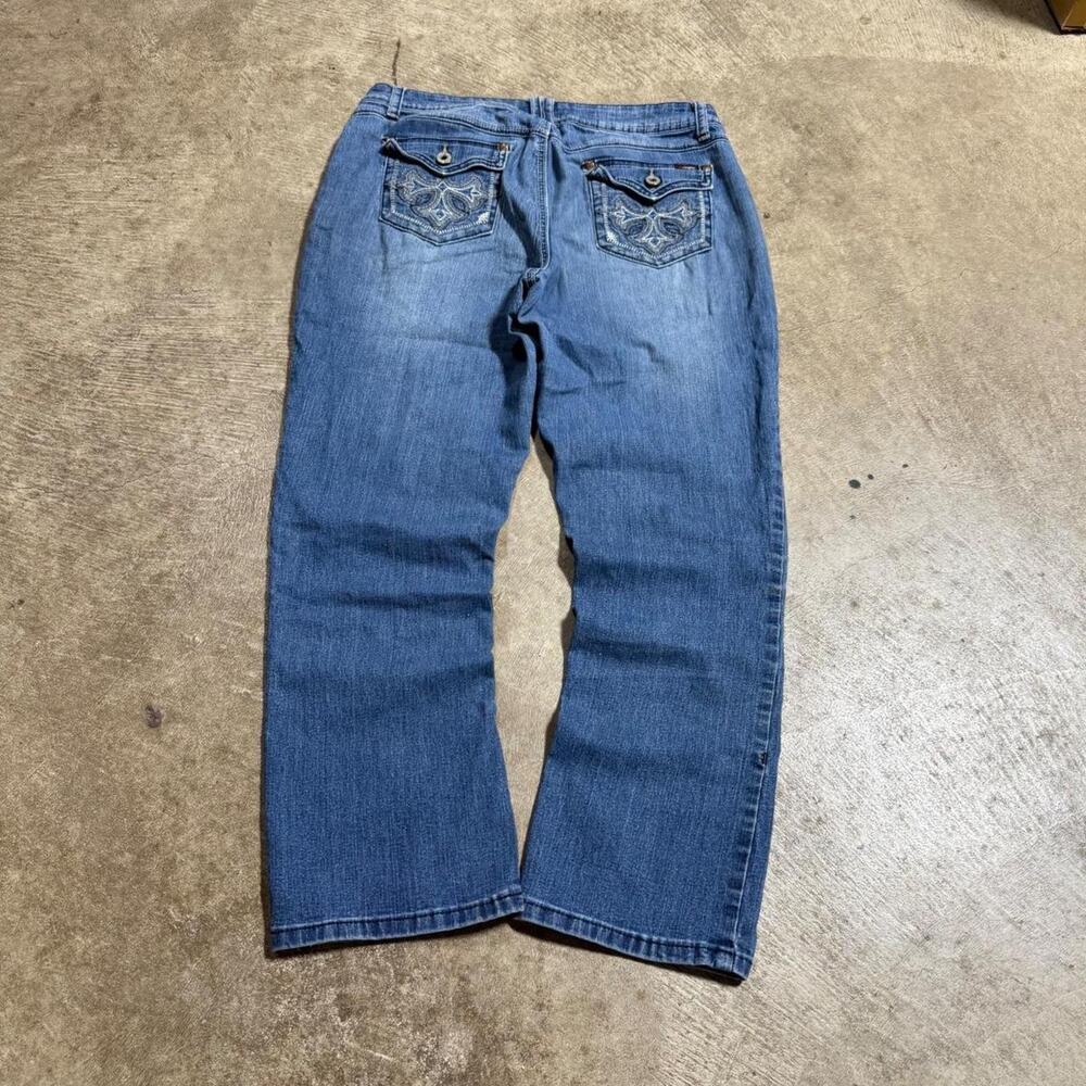 Y2K Angels Jeans Bootcut Jeans